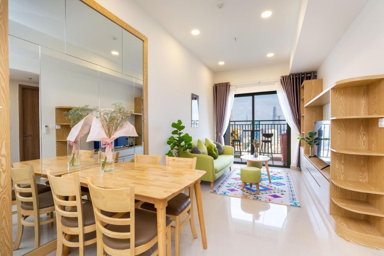 Yu Stay Green Premium Luxury 2Bedrooms Condotel In D1 Near Bui Vien Street Ho-Chi-Minh-Stadt Exterior foto