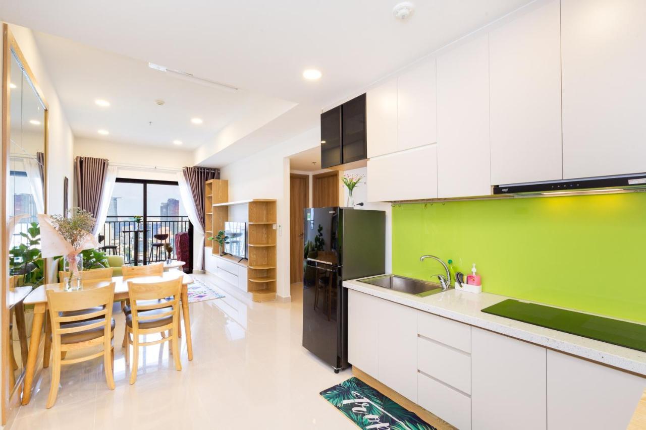 Yu Stay Green Premium Luxury 2Bedrooms Condotel In D1 Near Bui Vien Street Ho-Chi-Minh-Stadt Exterior foto