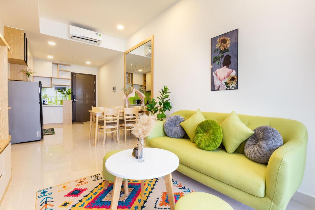 Yu Stay Green Premium Luxury 2Bedrooms Condotel In D1 Near Bui Vien Street Ho-Chi-Minh-Stadt Exterior foto
